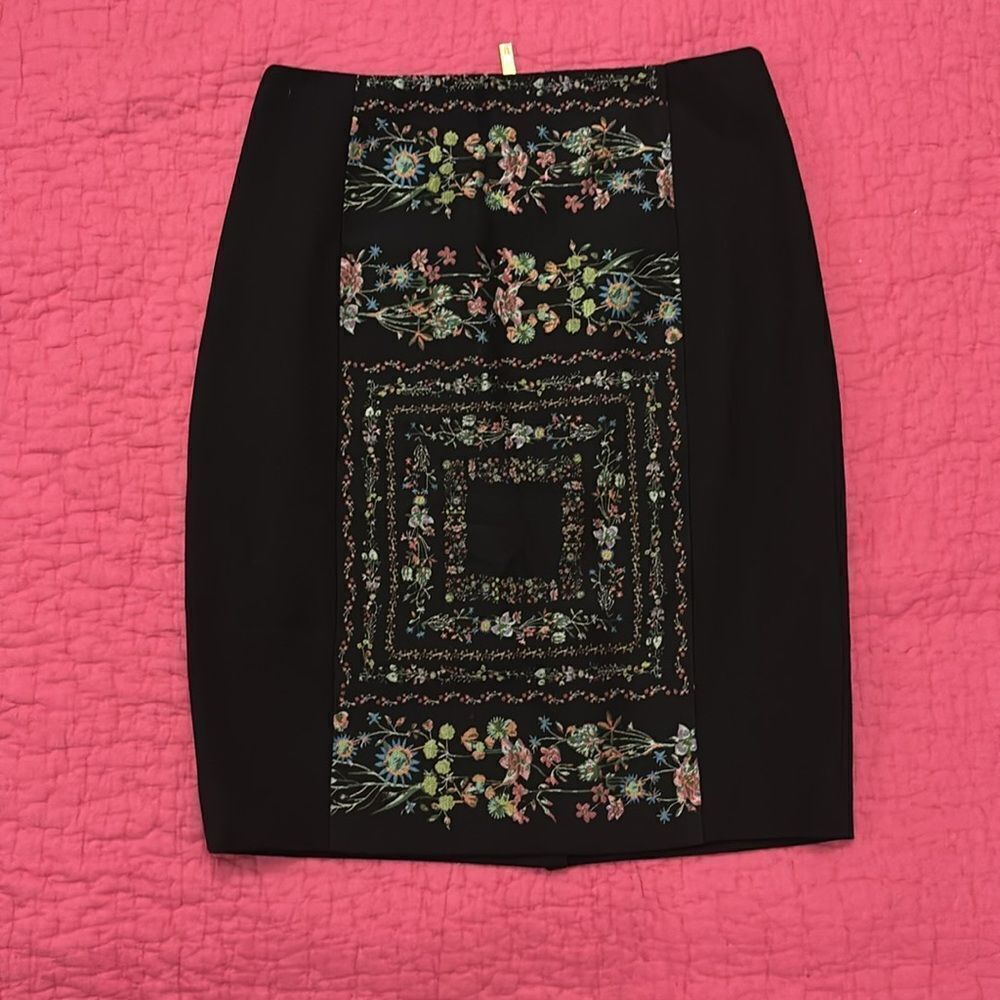 Ted Baker floral print pencil skirt, M - Picture 3 of 9